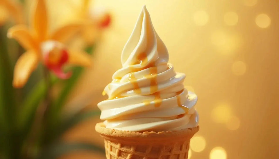 Mix glace italienne arôme vanille Madagascar chez Les Recettes de Paulette - Gelmix