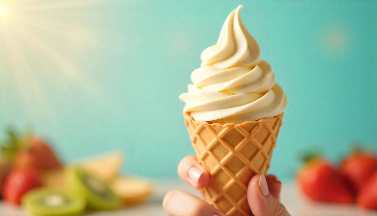 Glace Italienne en cornet