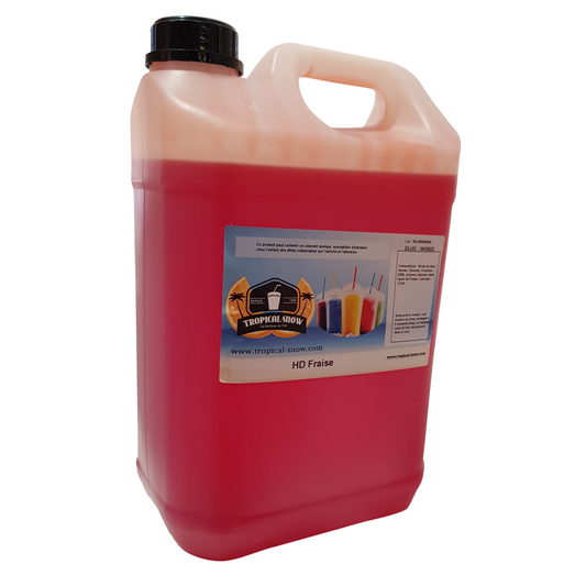 Sirop HD 5 litres Granita Fraise