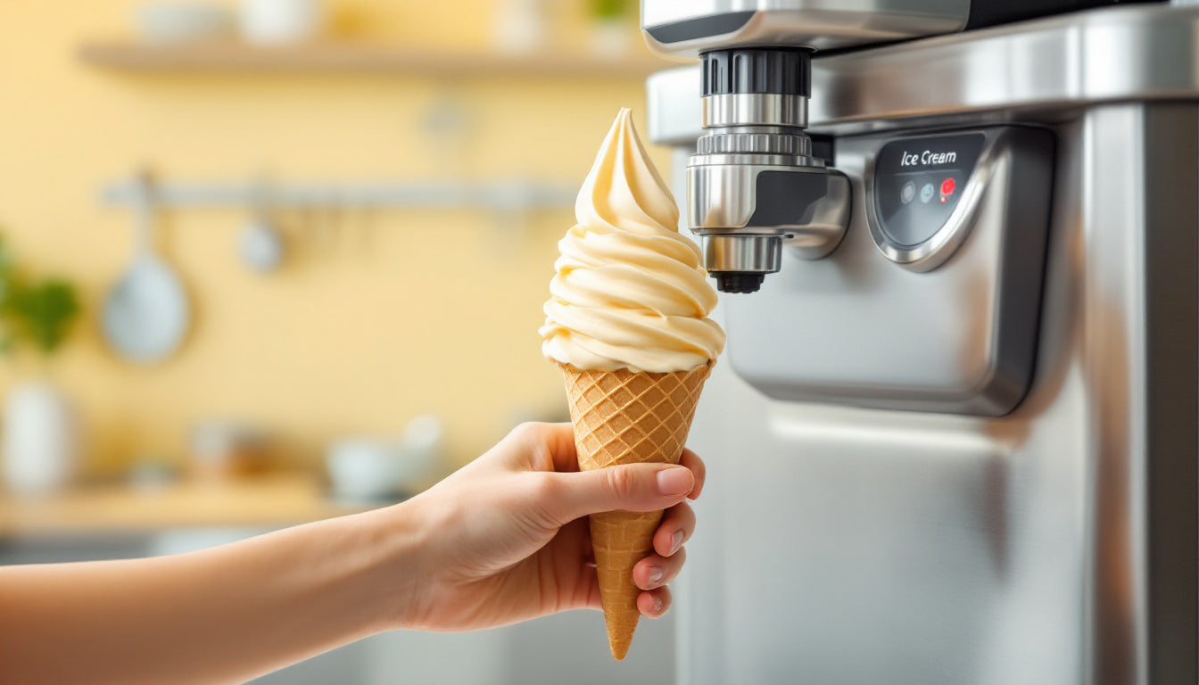 Machine à Glaces Italiennes Debref mono parfum
