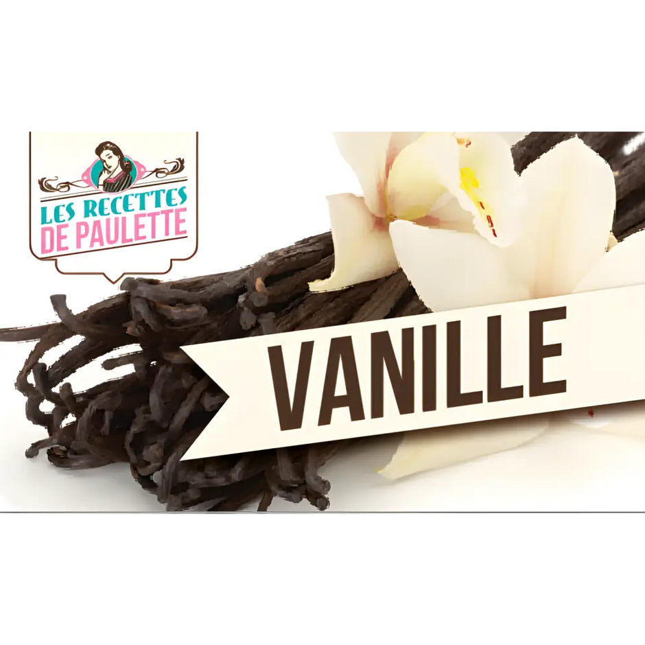 Fèves de vanille sèches et fleurs fraîches pour Mix à Glace Italienne Vanille qualité artisanale
